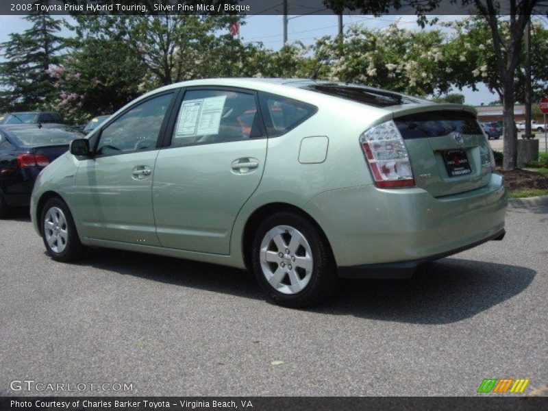 Silver Pine Mica / Bisque 2008 Toyota Prius Hybrid Touring