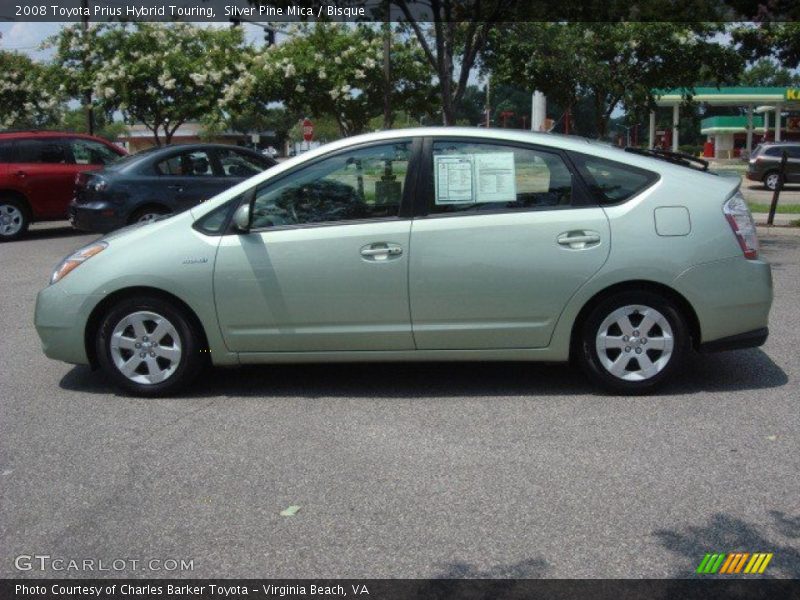 Silver Pine Mica / Bisque 2008 Toyota Prius Hybrid Touring