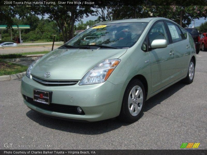 Silver Pine Mica / Bisque 2008 Toyota Prius Hybrid Touring