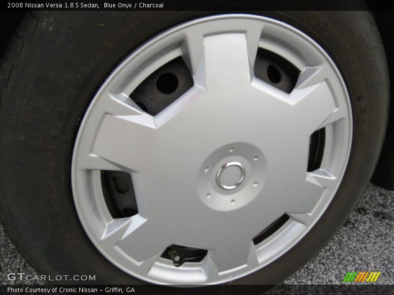 Blue Onyx / Charcoal 2008 Nissan Versa 1.8 S Sedan