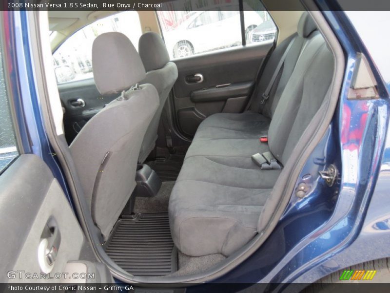 Blue Onyx / Charcoal 2008 Nissan Versa 1.8 S Sedan