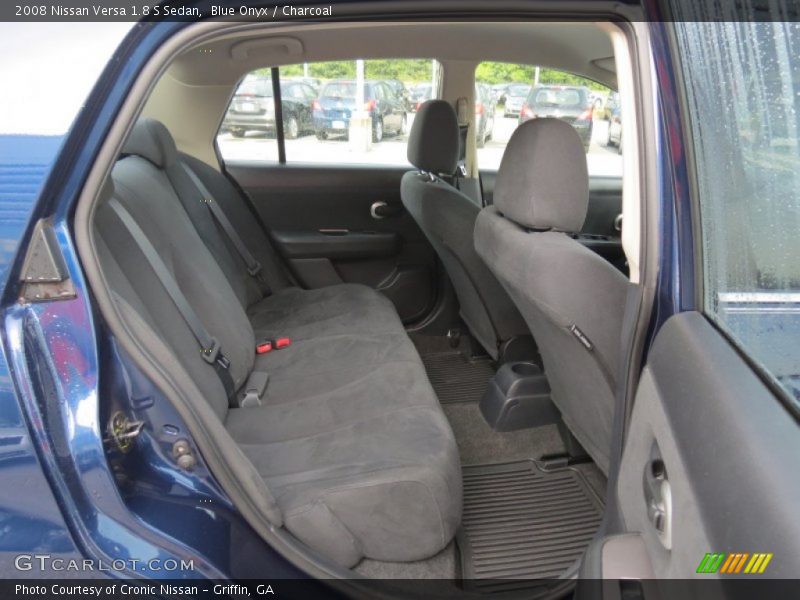 Blue Onyx / Charcoal 2008 Nissan Versa 1.8 S Sedan