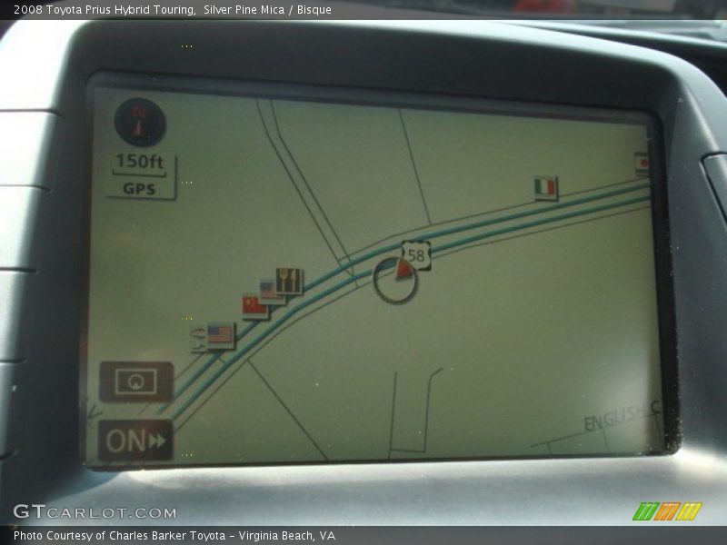 Silver Pine Mica / Bisque 2008 Toyota Prius Hybrid Touring