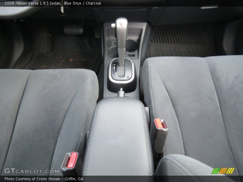 Blue Onyx / Charcoal 2008 Nissan Versa 1.8 S Sedan