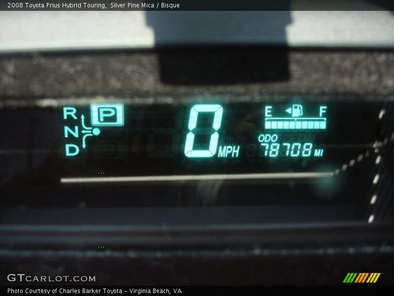 Silver Pine Mica / Bisque 2008 Toyota Prius Hybrid Touring