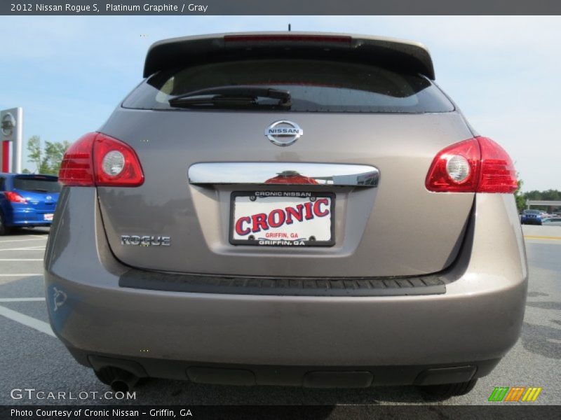 Platinum Graphite / Gray 2012 Nissan Rogue S