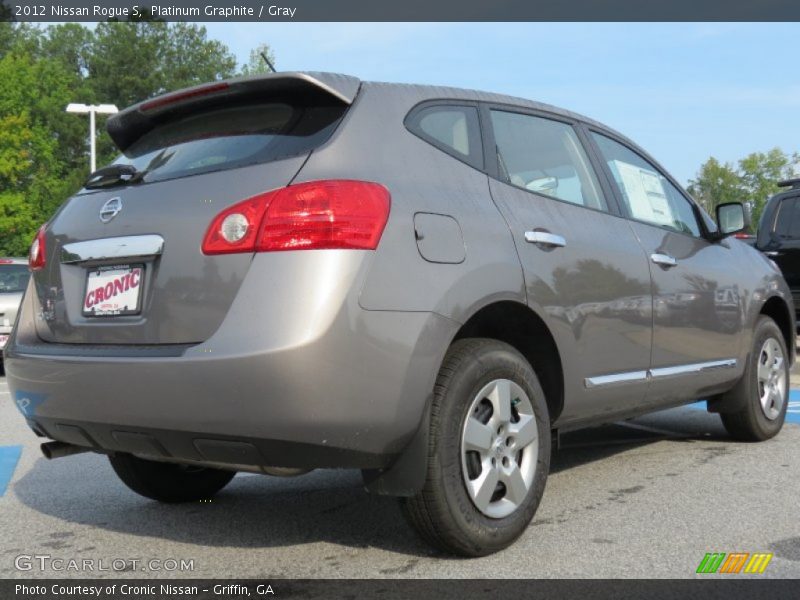 Platinum Graphite / Gray 2012 Nissan Rogue S