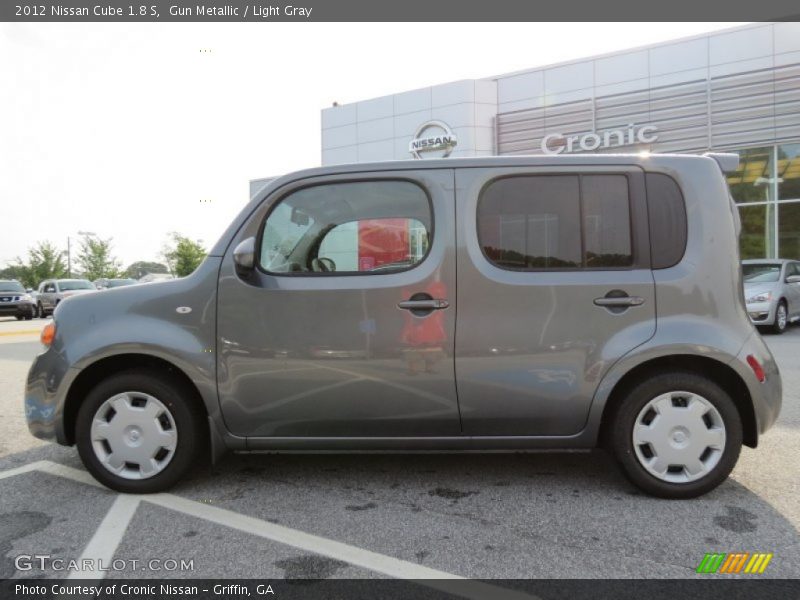 Gun Metallic / Light Gray 2012 Nissan Cube 1.8 S