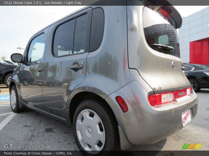 Gun Metallic / Light Gray 2012 Nissan Cube 1.8 S