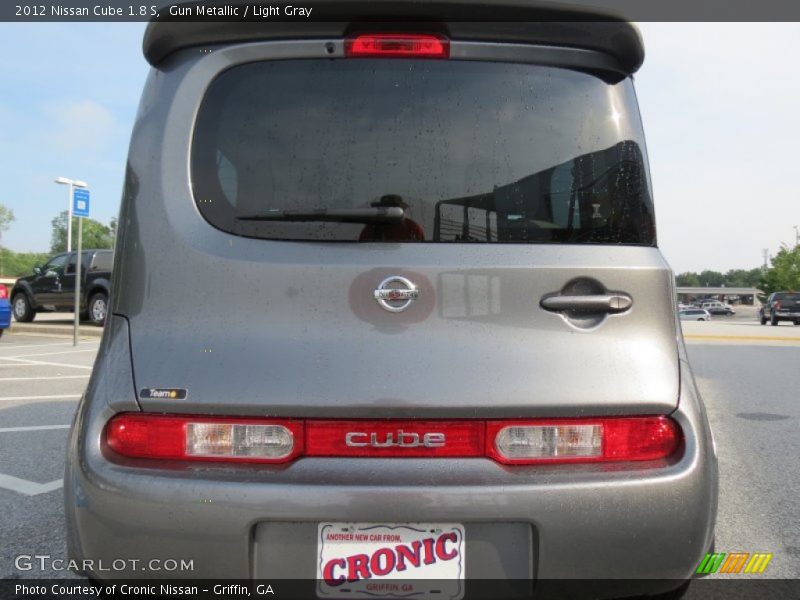 Gun Metallic / Light Gray 2012 Nissan Cube 1.8 S