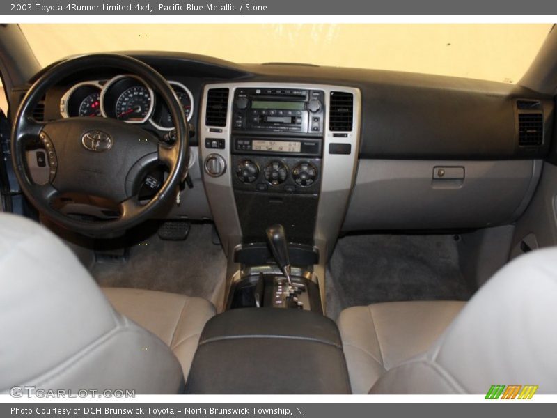 Pacific Blue Metallic / Stone 2003 Toyota 4Runner Limited 4x4