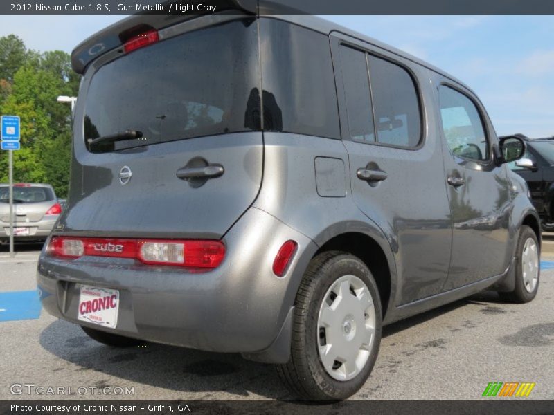 Gun Metallic / Light Gray 2012 Nissan Cube 1.8 S