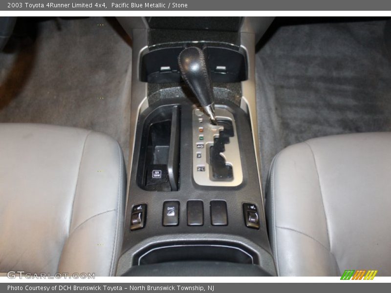 Pacific Blue Metallic / Stone 2003 Toyota 4Runner Limited 4x4