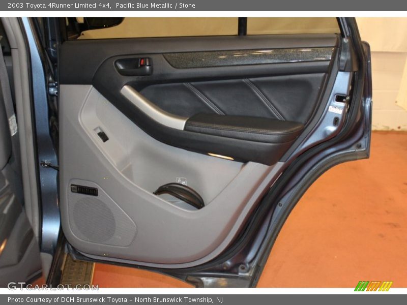 Pacific Blue Metallic / Stone 2003 Toyota 4Runner Limited 4x4