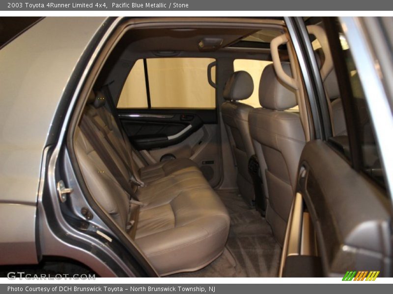 Pacific Blue Metallic / Stone 2003 Toyota 4Runner Limited 4x4