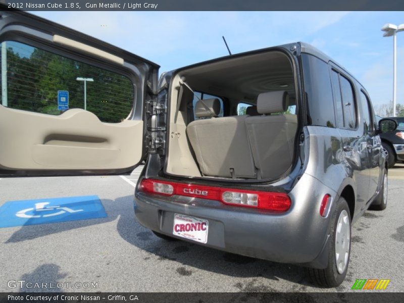 Gun Metallic / Light Gray 2012 Nissan Cube 1.8 S