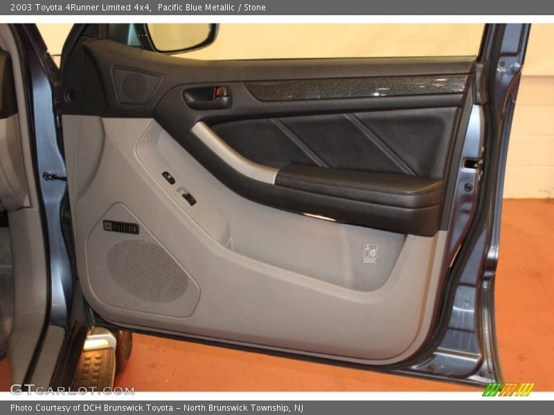 Pacific Blue Metallic / Stone 2003 Toyota 4Runner Limited 4x4