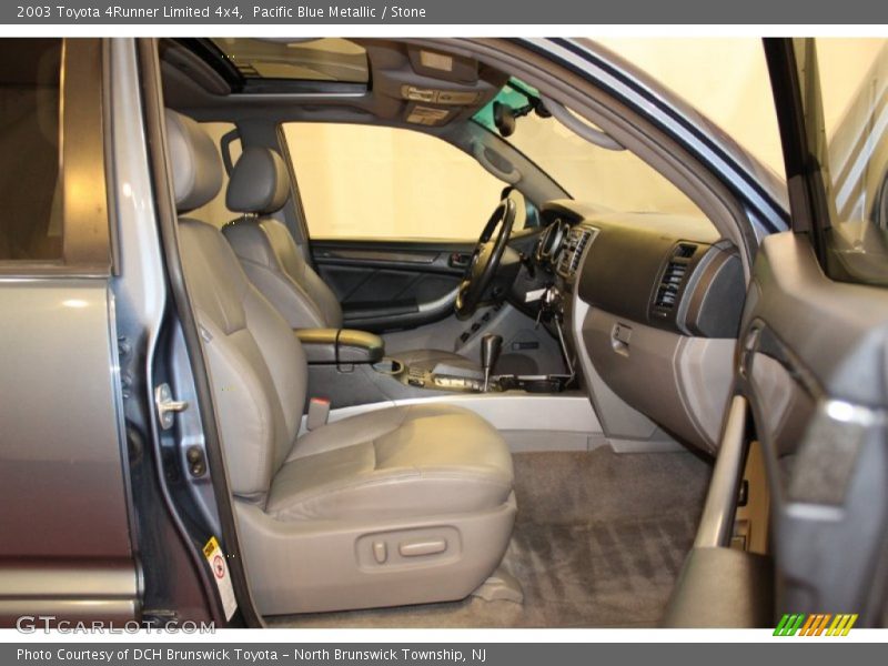 Pacific Blue Metallic / Stone 2003 Toyota 4Runner Limited 4x4