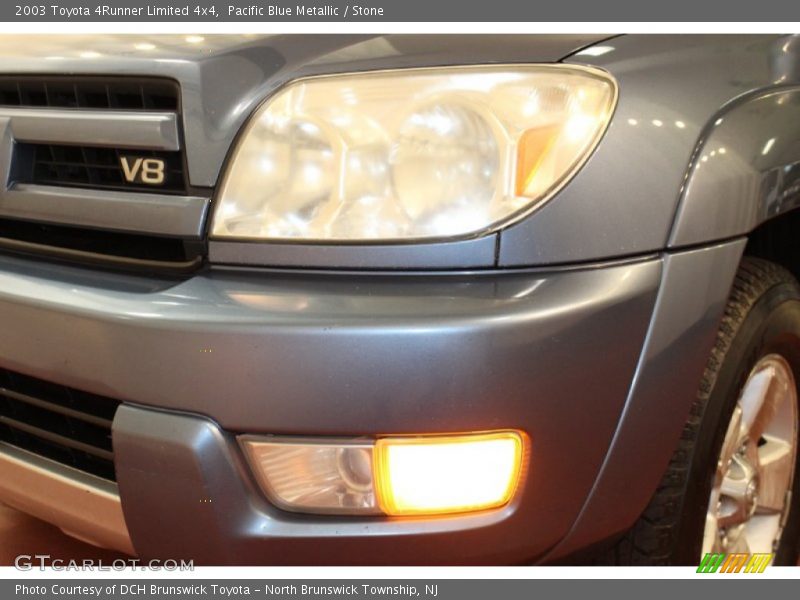 Pacific Blue Metallic / Stone 2003 Toyota 4Runner Limited 4x4