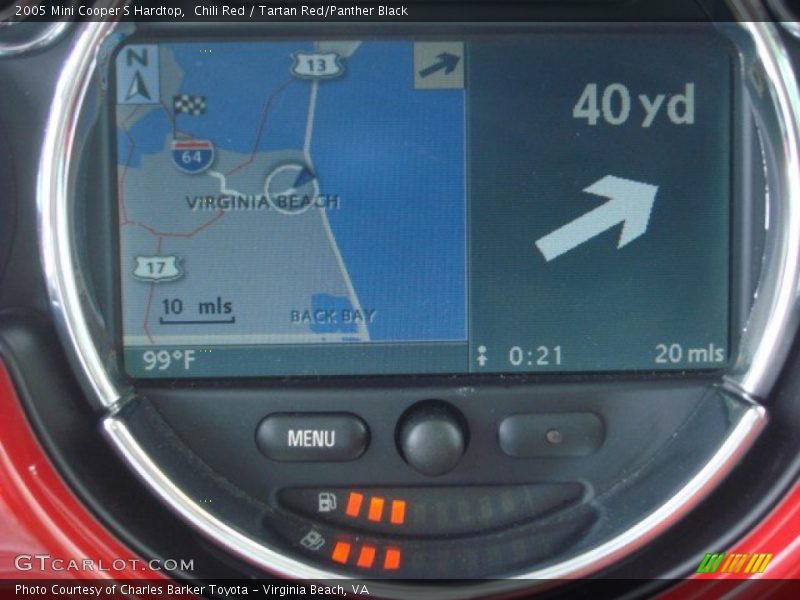 Navigation of 2005 Cooper S Hardtop