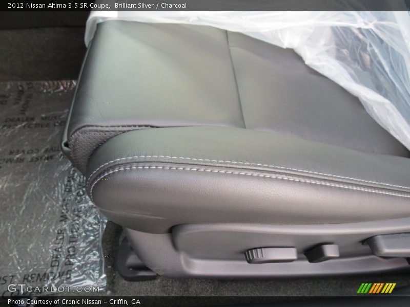 Brilliant Silver / Charcoal 2012 Nissan Altima 3.5 SR Coupe
