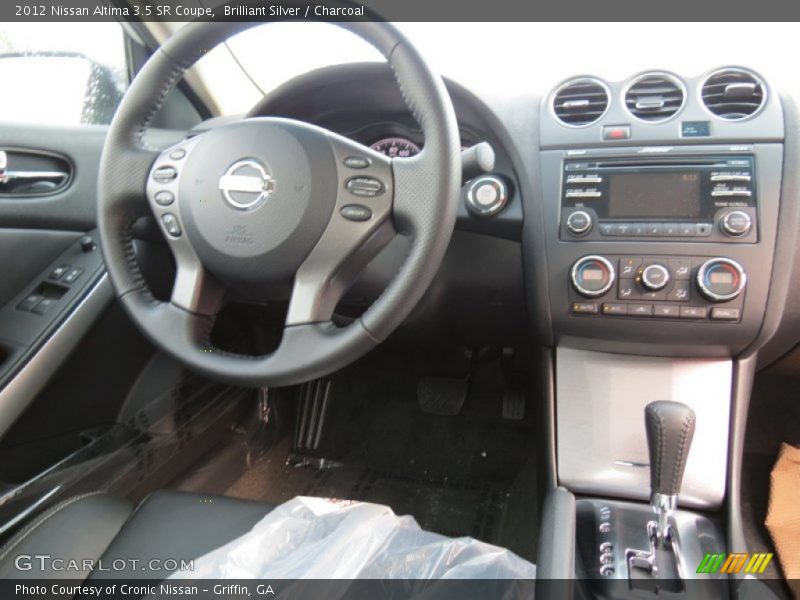 Brilliant Silver / Charcoal 2012 Nissan Altima 3.5 SR Coupe