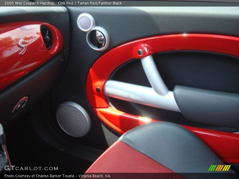 Chili Red / Tartan Red/Panther Black 2005 Mini Cooper S Hardtop