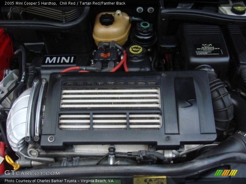  2005 Cooper S Hardtop Engine - 1.6 Liter Supercharged SOHC 16-Valve 4 Cylinder