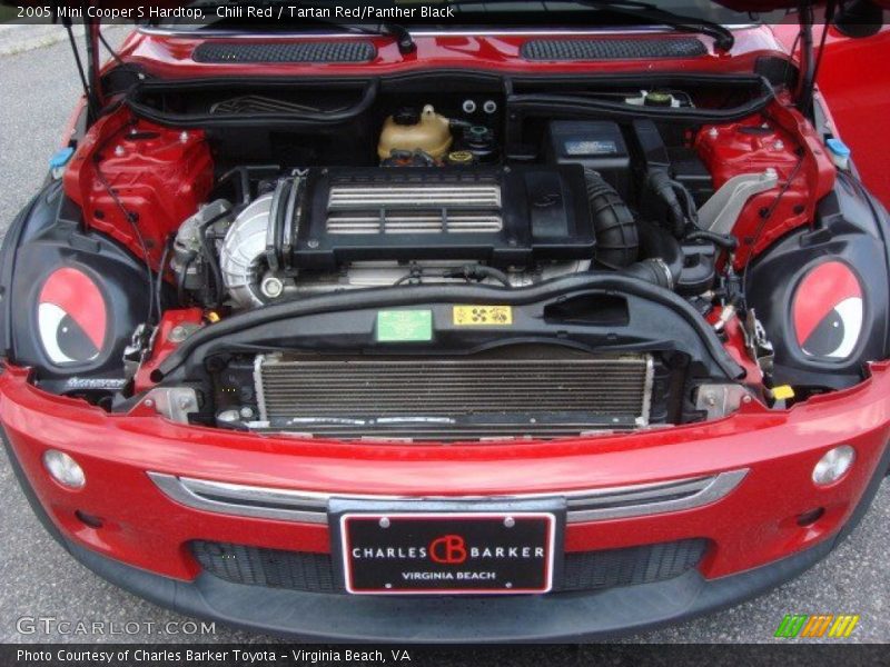 Chili Red / Tartan Red/Panther Black 2005 Mini Cooper S Hardtop