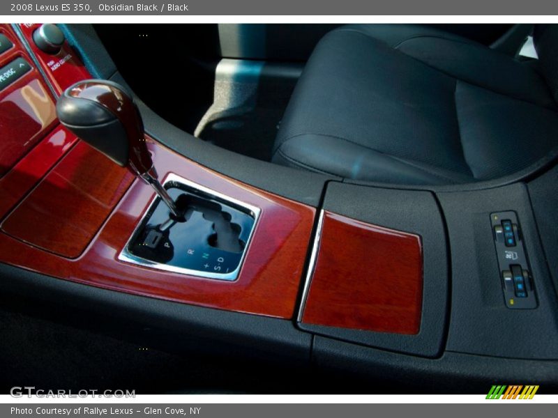 Obsidian Black / Black 2008 Lexus ES 350