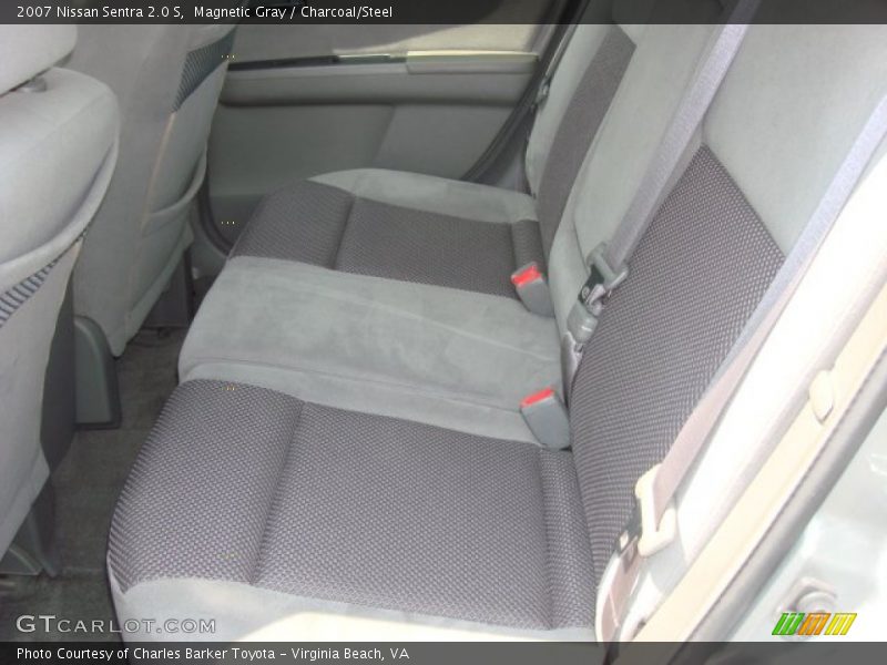 Magnetic Gray / Charcoal/Steel 2007 Nissan Sentra 2.0 S