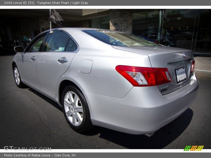 Tungsten Silver Pearl / Light Gray 2009 Lexus ES 350