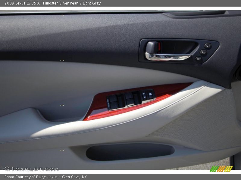 Tungsten Silver Pearl / Light Gray 2009 Lexus ES 350