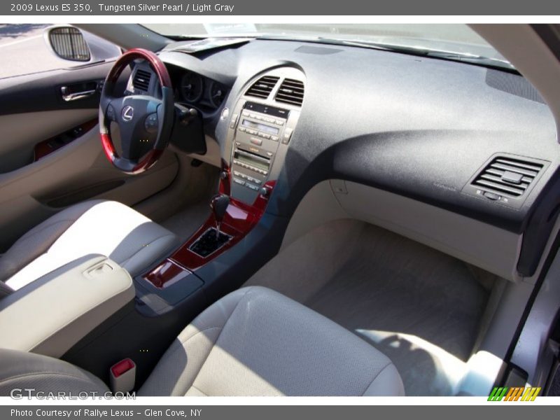 Tungsten Silver Pearl / Light Gray 2009 Lexus ES 350