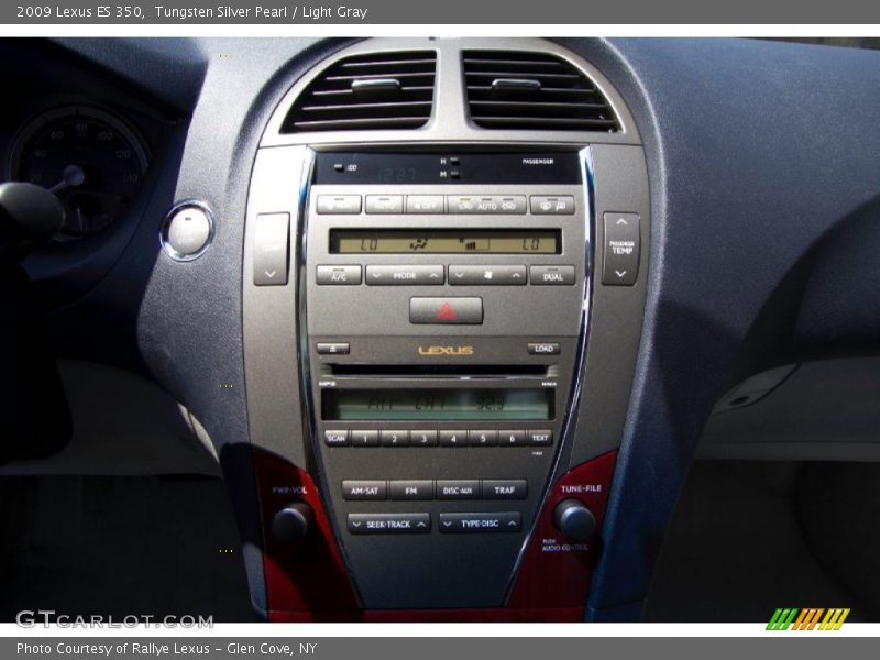 Tungsten Silver Pearl / Light Gray 2009 Lexus ES 350