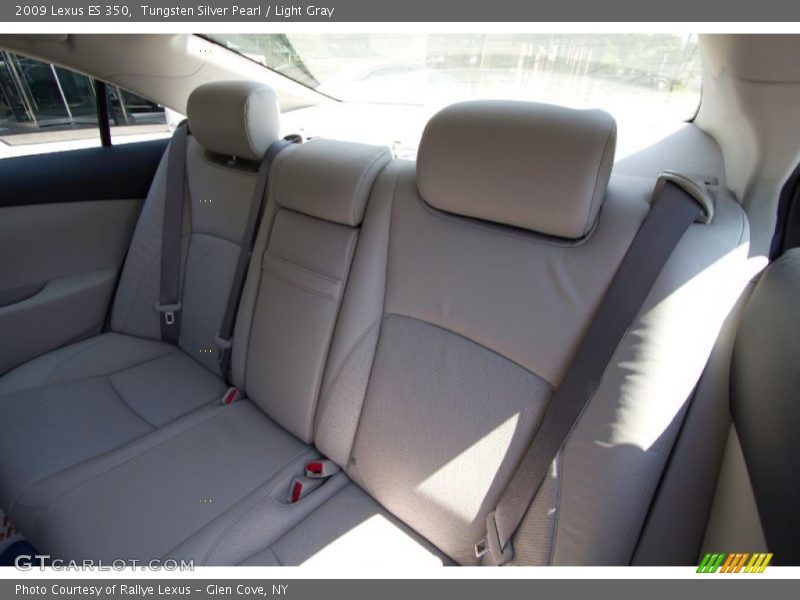 Tungsten Silver Pearl / Light Gray 2009 Lexus ES 350
