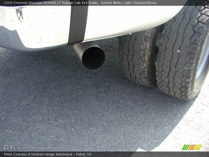 Summit White / Light Titanium/Ebony 2009 Chevrolet Silverado 3500HD LT Regular Cab 4x4 Dually