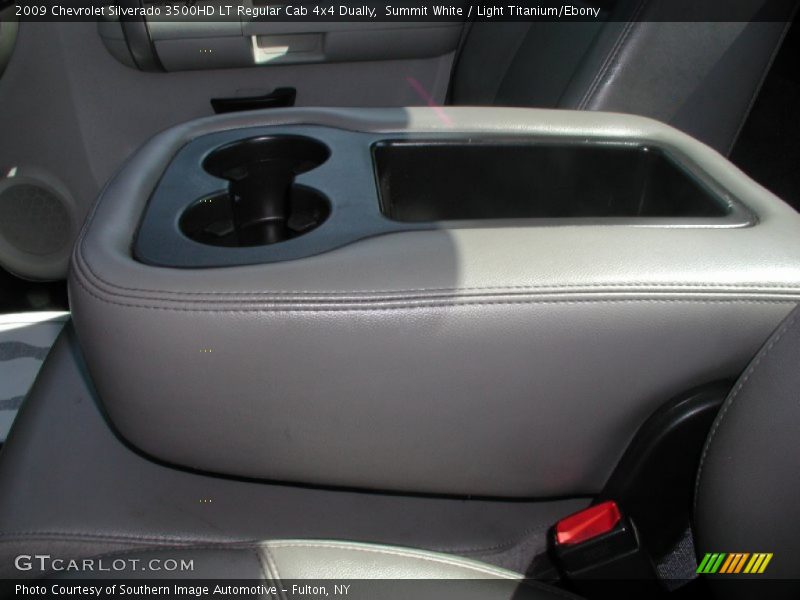 Summit White / Light Titanium/Ebony 2009 Chevrolet Silverado 3500HD LT Regular Cab 4x4 Dually