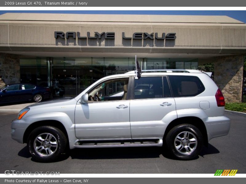 Titanium Metallic / Ivory 2009 Lexus GX 470