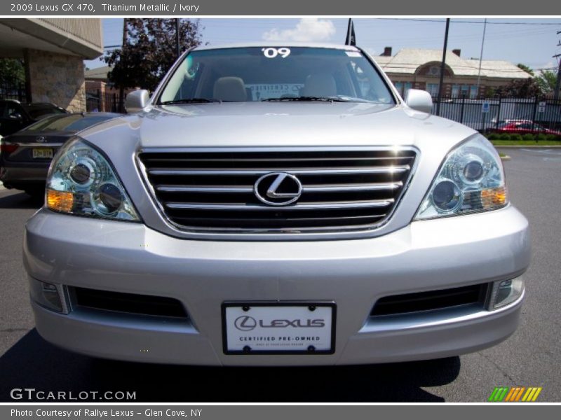 Titanium Metallic / Ivory 2009 Lexus GX 470