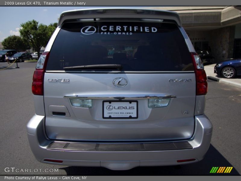 Titanium Metallic / Ivory 2009 Lexus GX 470