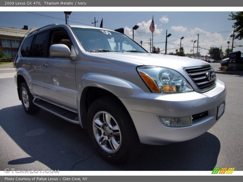 Titanium Metallic / Ivory 2009 Lexus GX 470