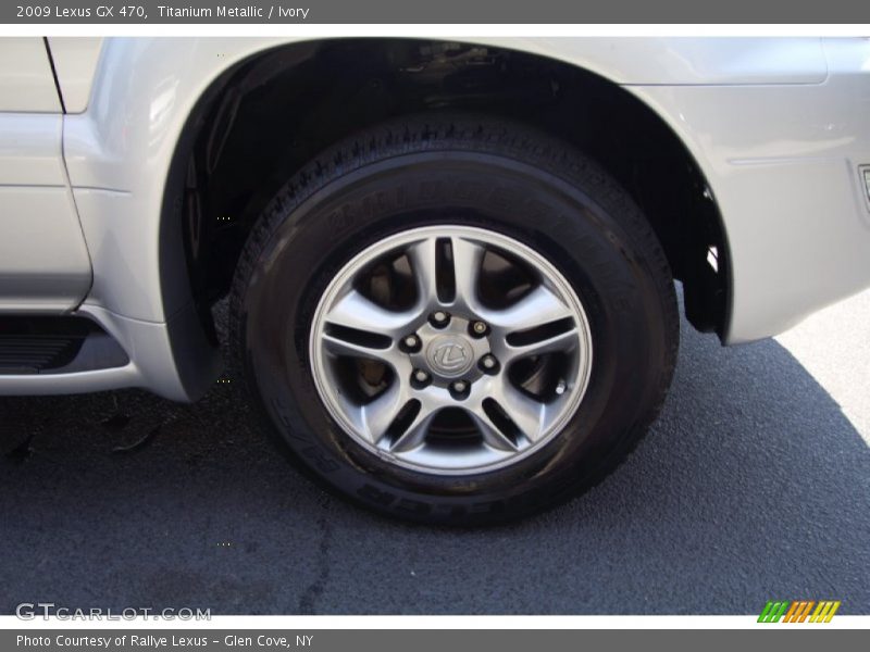 Titanium Metallic / Ivory 2009 Lexus GX 470