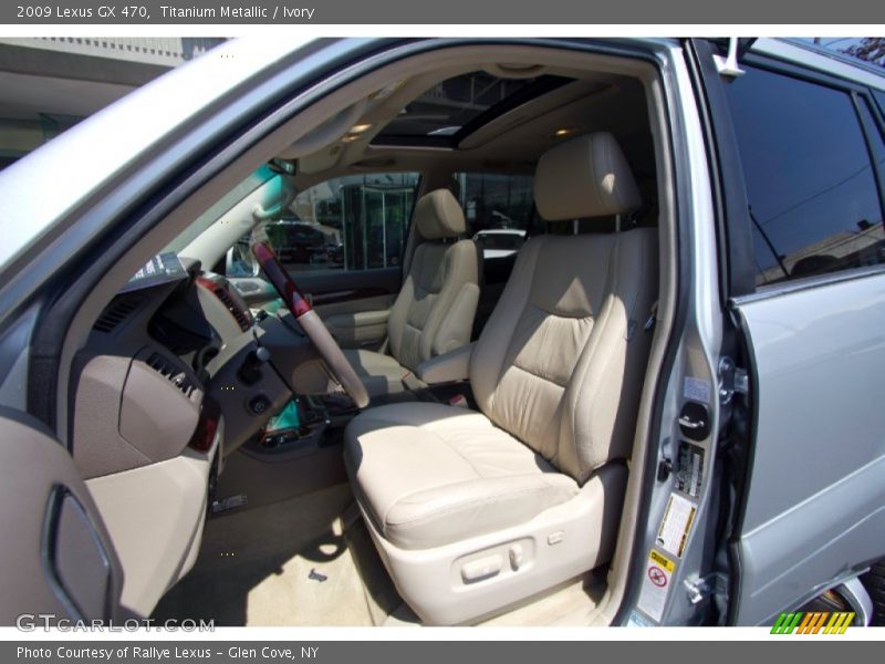 Titanium Metallic / Ivory 2009 Lexus GX 470