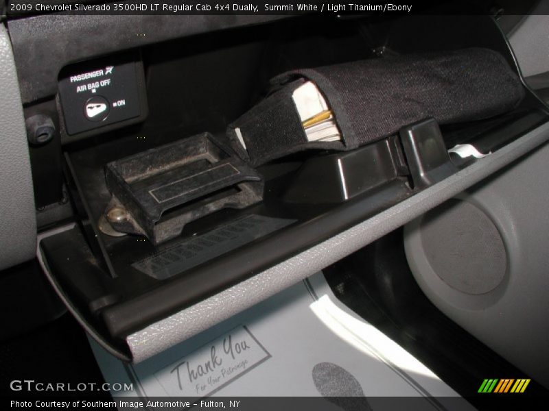 Summit White / Light Titanium/Ebony 2009 Chevrolet Silverado 3500HD LT Regular Cab 4x4 Dually