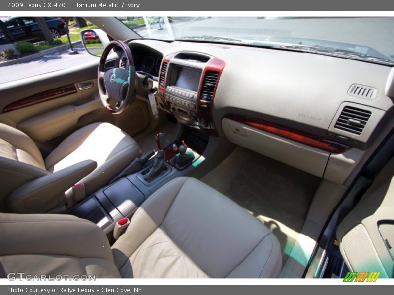 Titanium Metallic / Ivory 2009 Lexus GX 470