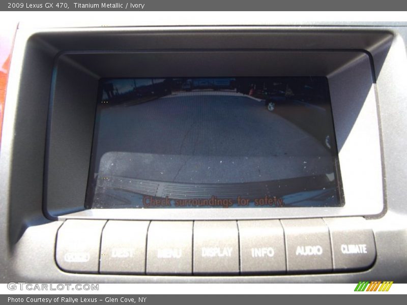 Titanium Metallic / Ivory 2009 Lexus GX 470