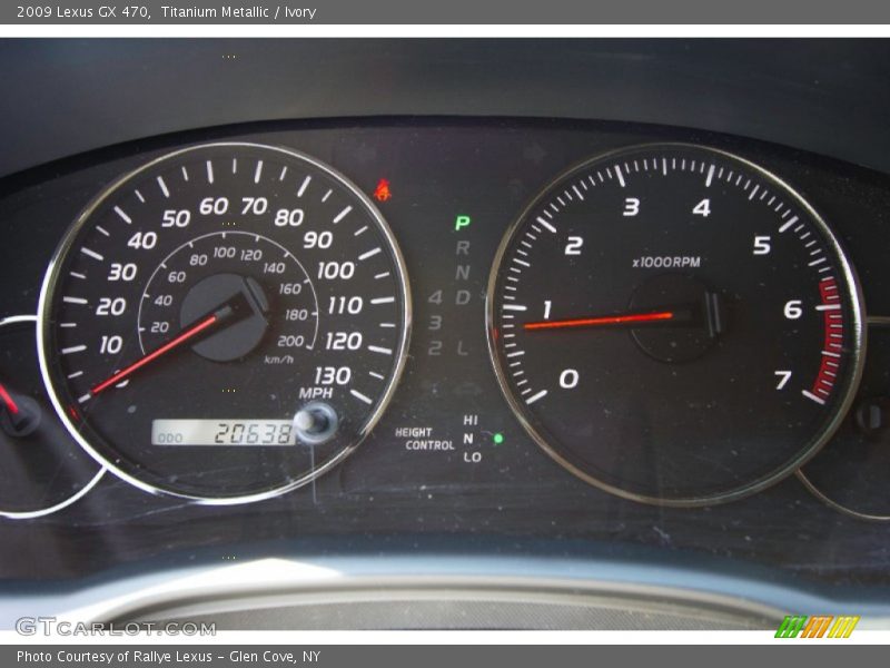 Titanium Metallic / Ivory 2009 Lexus GX 470