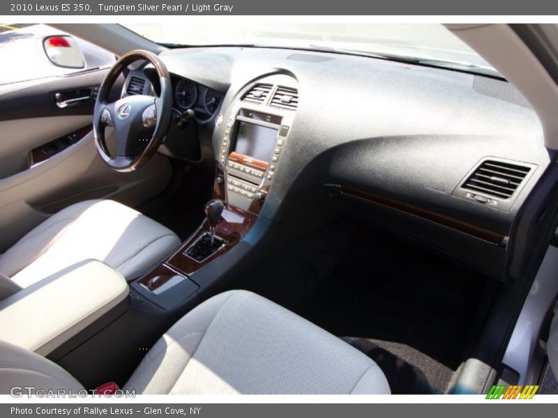 Tungsten Silver Pearl / Light Gray 2010 Lexus ES 350