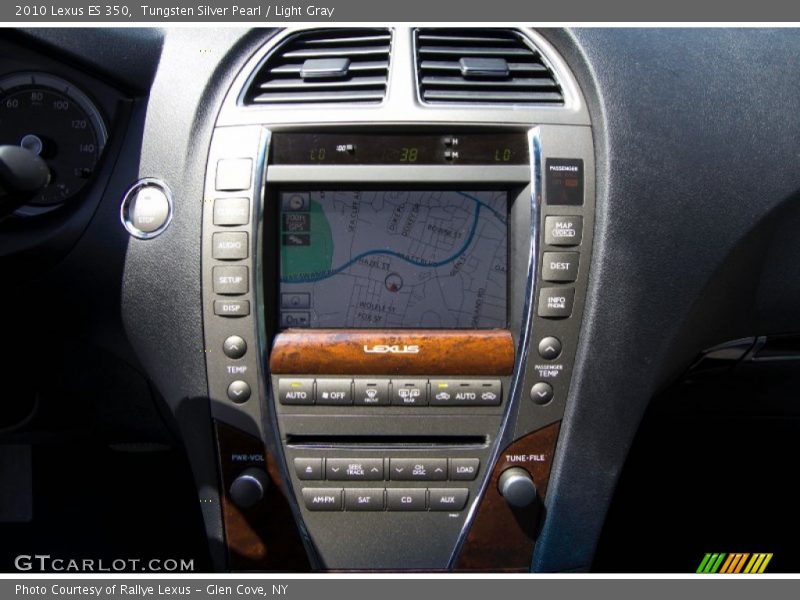 Tungsten Silver Pearl / Light Gray 2010 Lexus ES 350